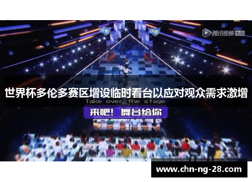 世界杯多伦多赛区增设临时看台以应对观众需求激增 世界杯多伦多赛区增设临时看台以应对观众需求激增